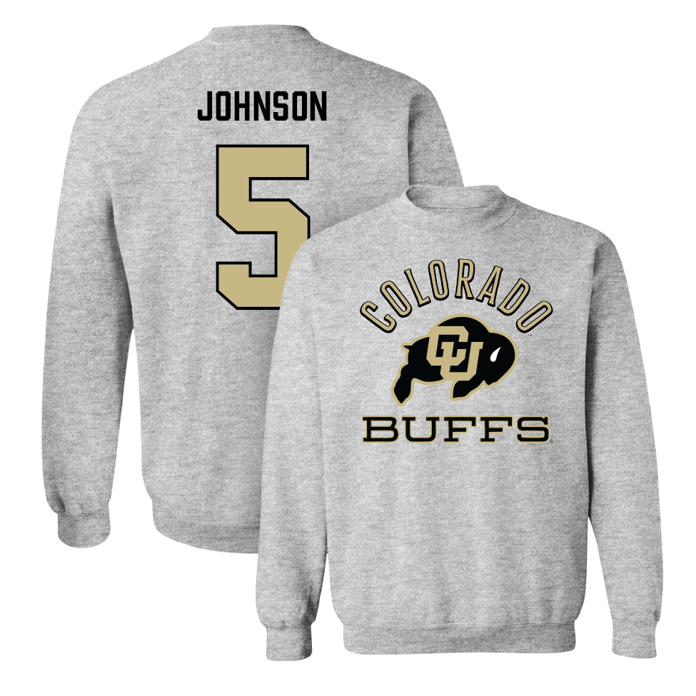 Sport Grey Football Classic Crew  - RJ Johnson