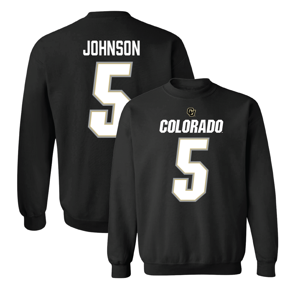 Football Black Shirsey Crew  - RJ Johnson