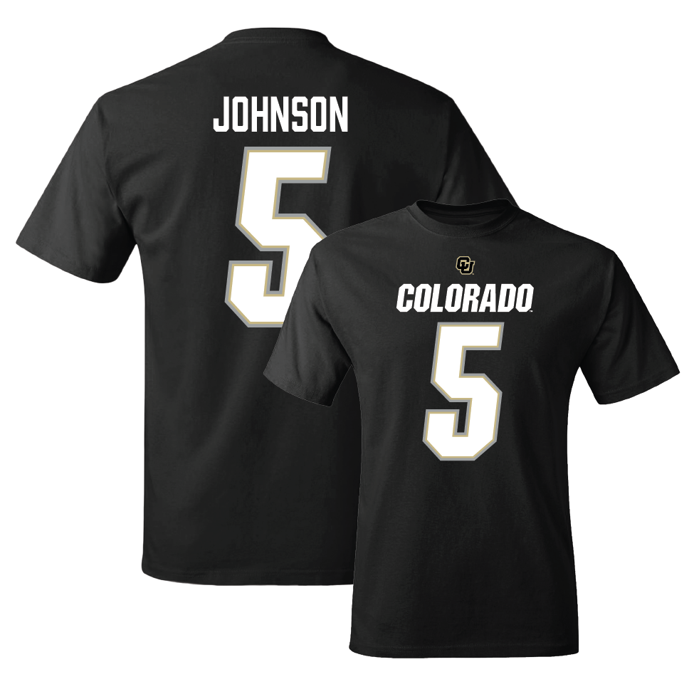 Football Black Shirsey Tee  - RJ Johnson