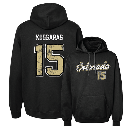 Men's Basketball Black Script Hoodie  - Felix Kossaras