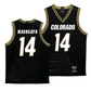 Colorado Women's Black Basketball Jersey  - Jade Masogayo