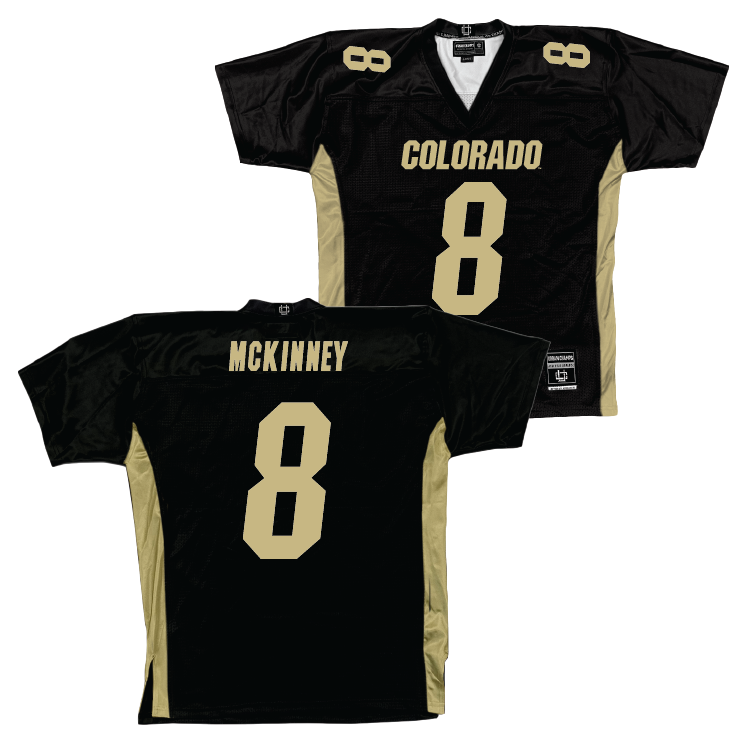 Colorado Football Black Jersey  - DJ McKinney