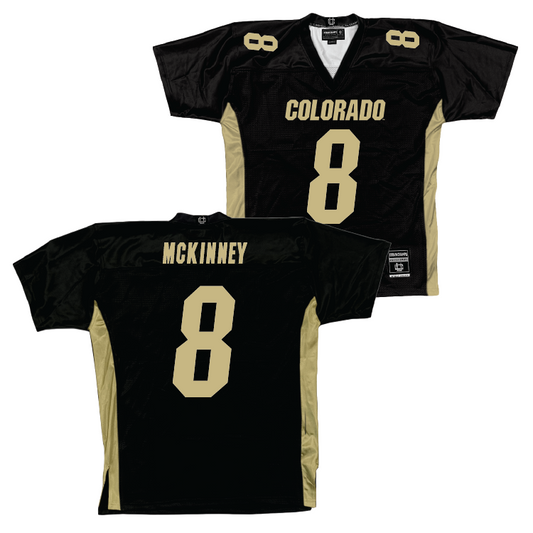 Colorado Football Black Jersey  - DJ McKinney