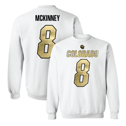 Football White Shirsey Crew - DJ McKinney