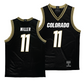 Colorado Women's Black Basketball Jersey - Quay Miller | #11