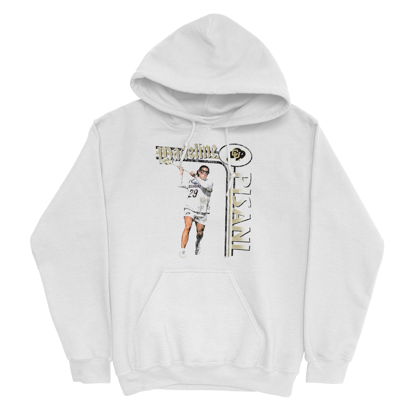 EXCLUSIVE RELEASE: Madeline Pisani Illustrated Sport Grey Hoodie