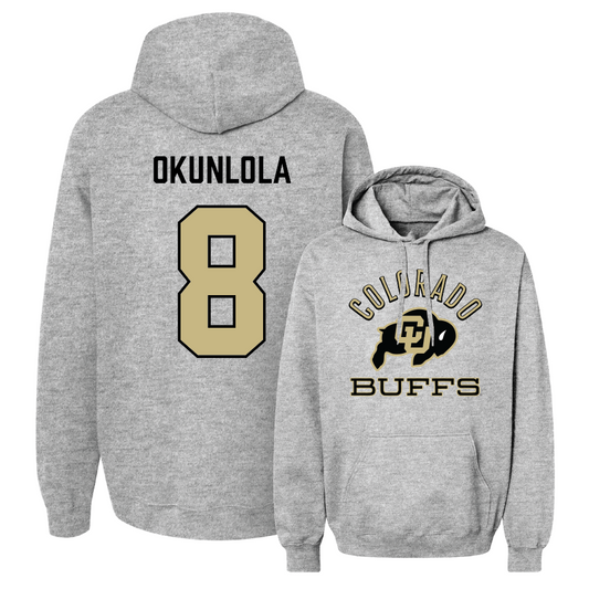 Sport Grey Football Classic Hoodie - Samuel Okunlola