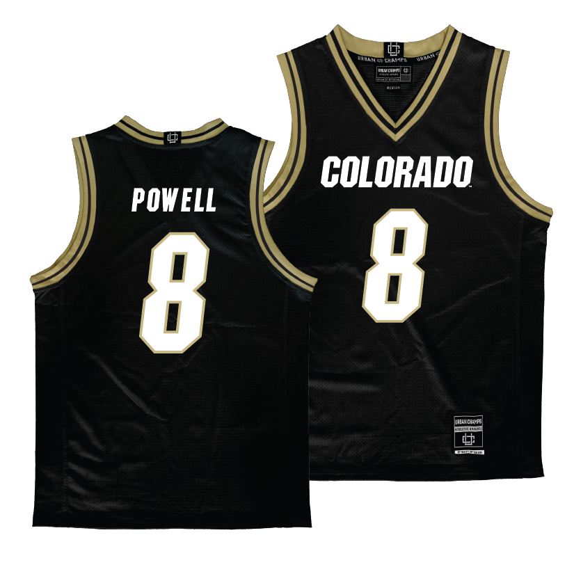 Colorado Women's Black Basketball Jersey  - Erin Powell