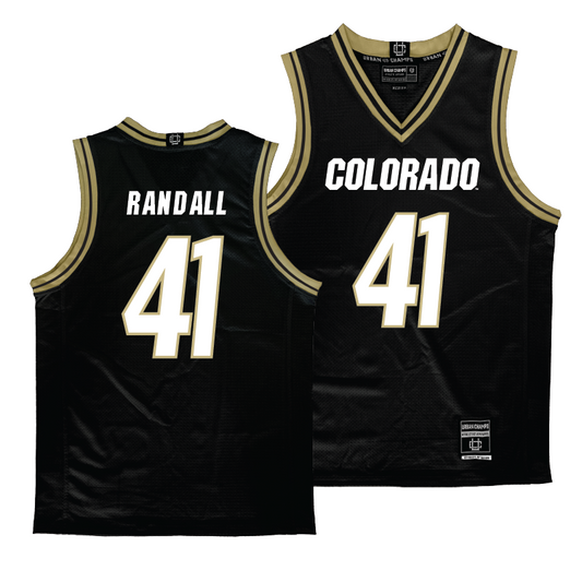 Colorado Men's Black Basketball Jersey  - Nick Randall