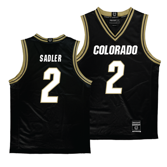Colorado Women's Black Basketball Jersey - Tameiya Sadler | #2