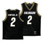 Colorado Men's Black Basketball Jersey - K.J. Simpson Jr. | #2