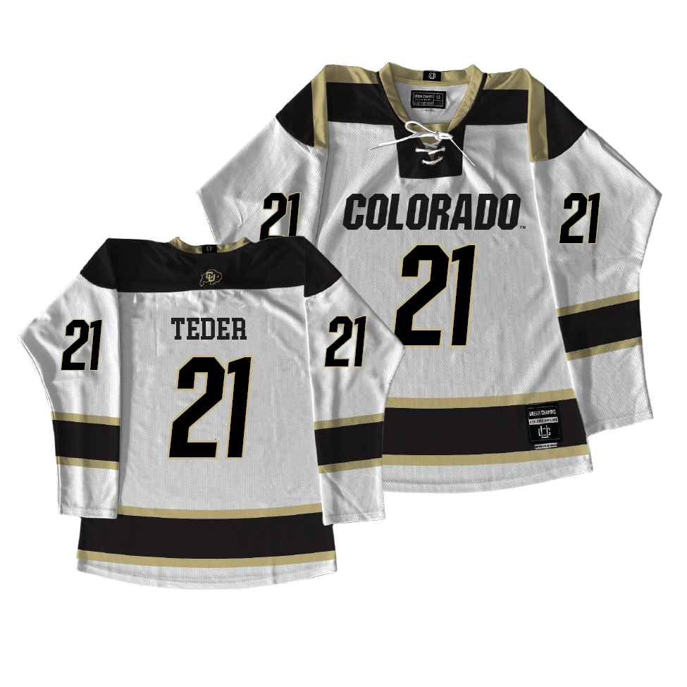 Exclusive: Colorado Women's Basketball Hockey Jersey  - Johanna Teder