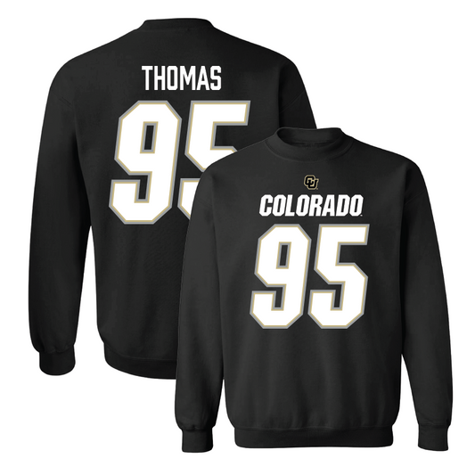 Football Black Shirsey Crew  - Tawfiq Thomas