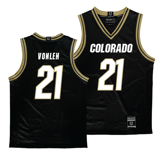 Colorado Women's Black Basketball Jersey - Aaronette Vonleh | #21