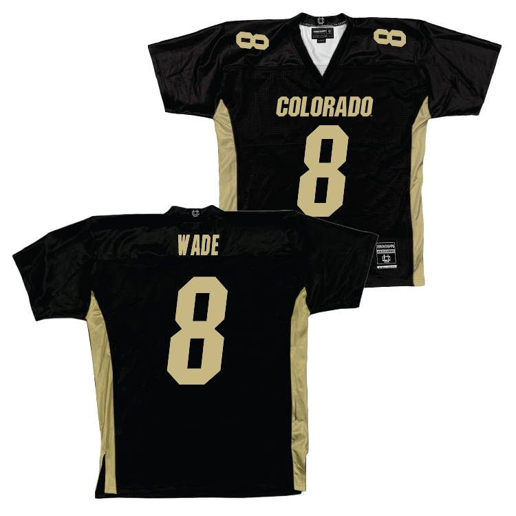 Colorado Football Black Jersey  - Destin Wade