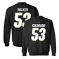 Football Black Shirsey Crew - Arden Walker