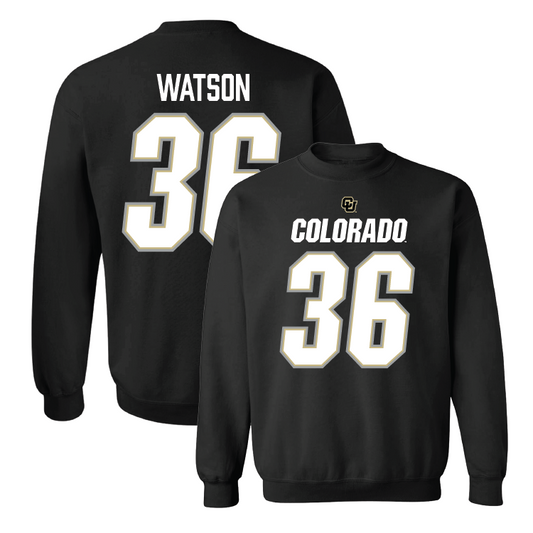 Football Black Shirsey Crew - Nathanial Watson