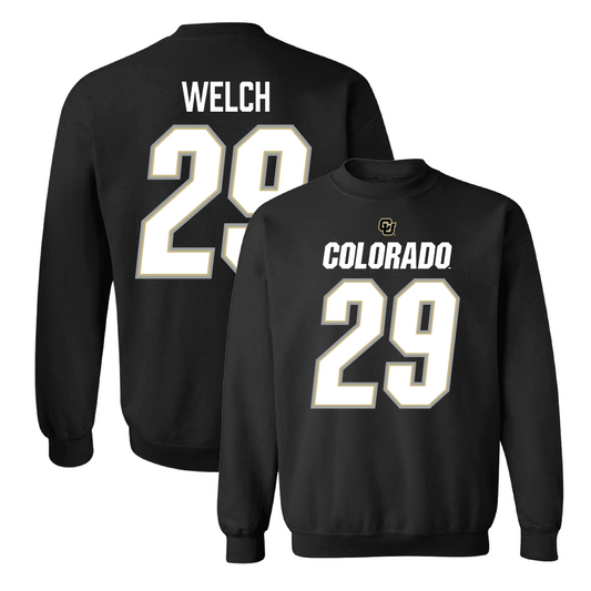 Football Black Shirsey Crew - Micah Welch