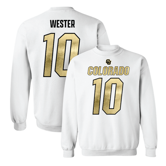 Football White Shirsey Crew  - Lajohntay Wester