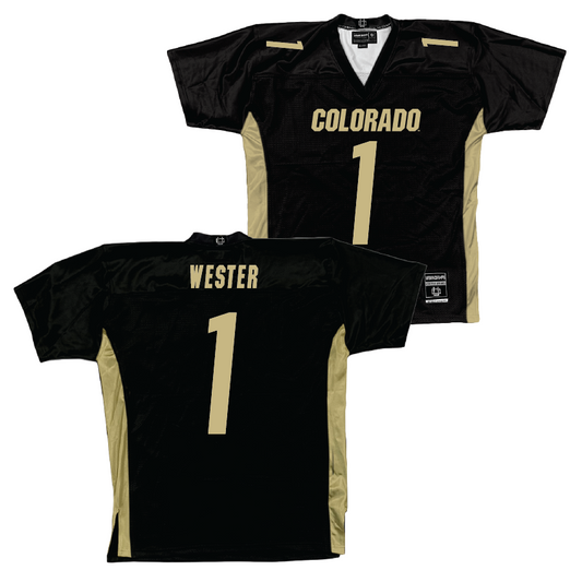 Colorado Football Black Jersey   - Lajohntay Wester