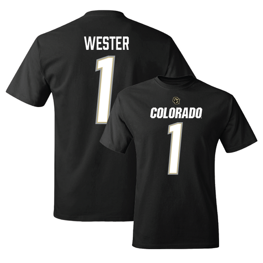 Football Black Shirsey Tee  - Lajohntay Wester