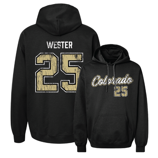 Football Black Script Hoodie - Jaylen Wester