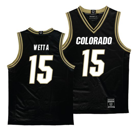 Colorado Women's Black Basketball Jersey - Kindyll Wetta | #15