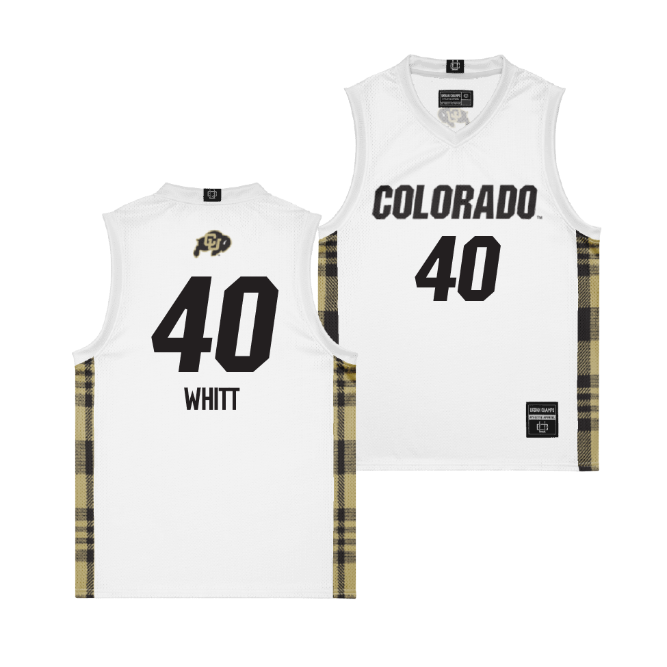 EXCLUSIVE: Colorado Winter Edition Basketball Jersey - Grady Whitt | #40