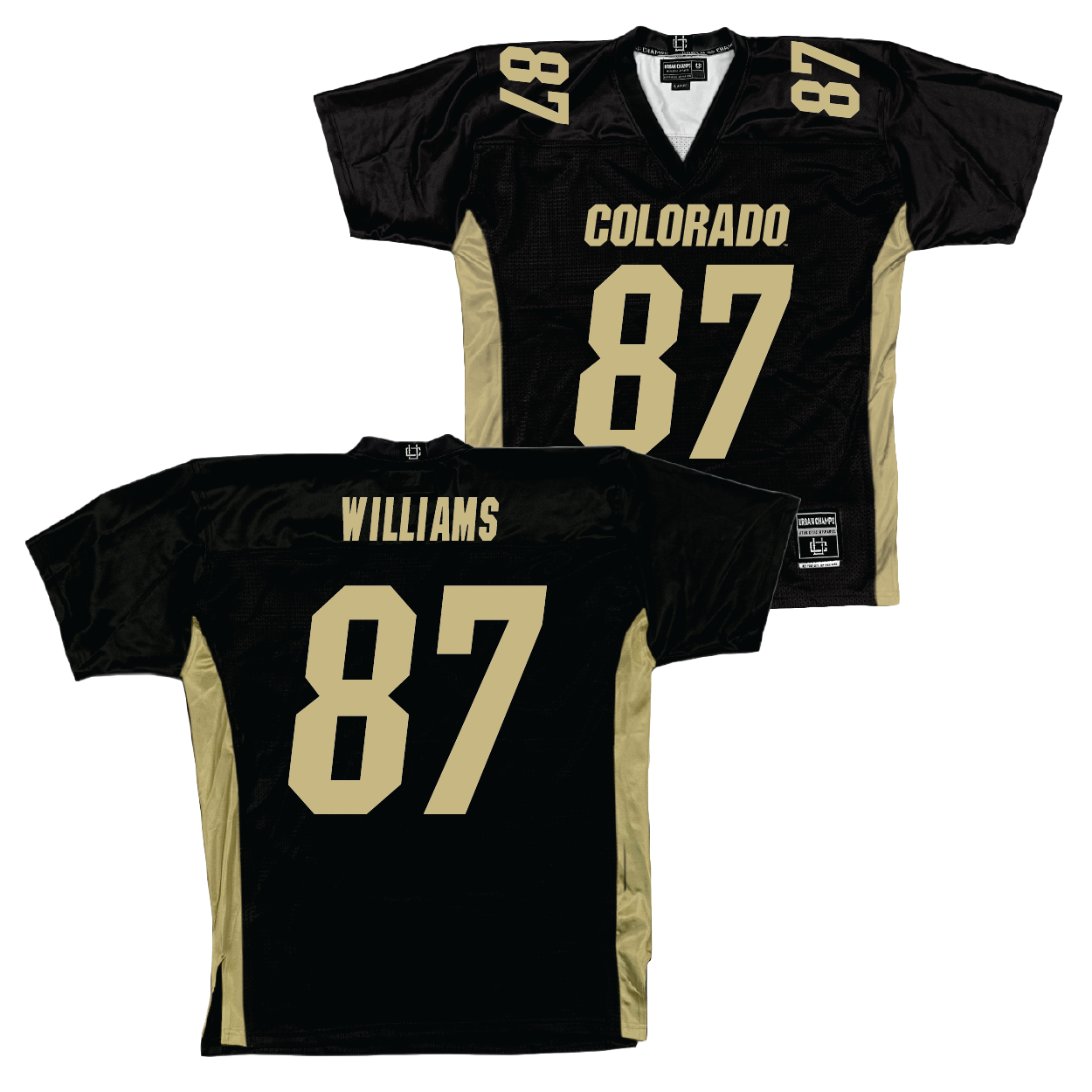 Colorado Football Black Jersey   - Charlie Williams