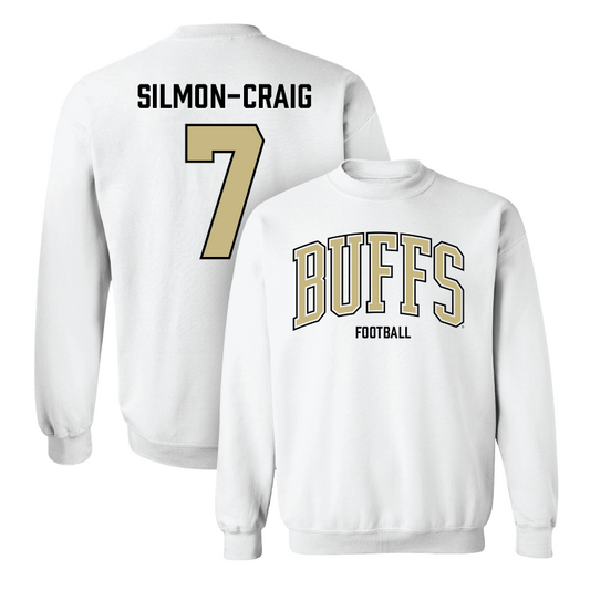 Football White Arch Crew  - Cam’Ron Silmon-Craig