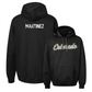 Track & Field Black Script Hoodie  - Marco Martinez