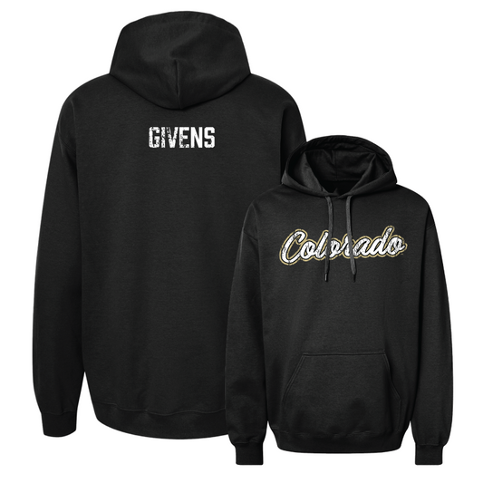 Women's Golf Black Script Hoodie  - Sydney Givens